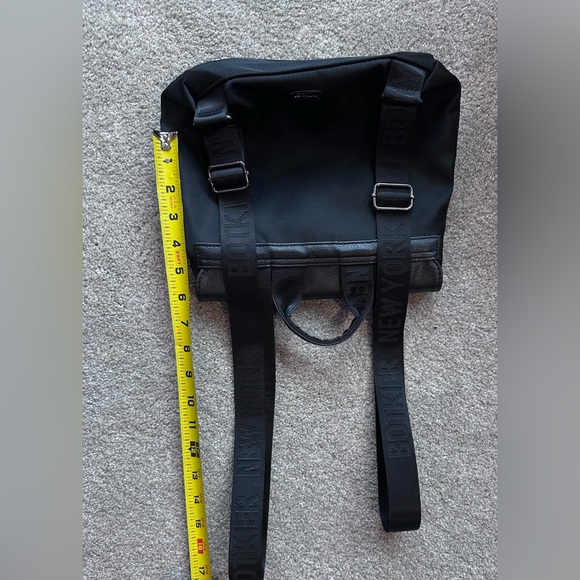 Botkier New York Black Nylon Trigger Medium Backpack w Adjustable Straps - Picture 14 of 15